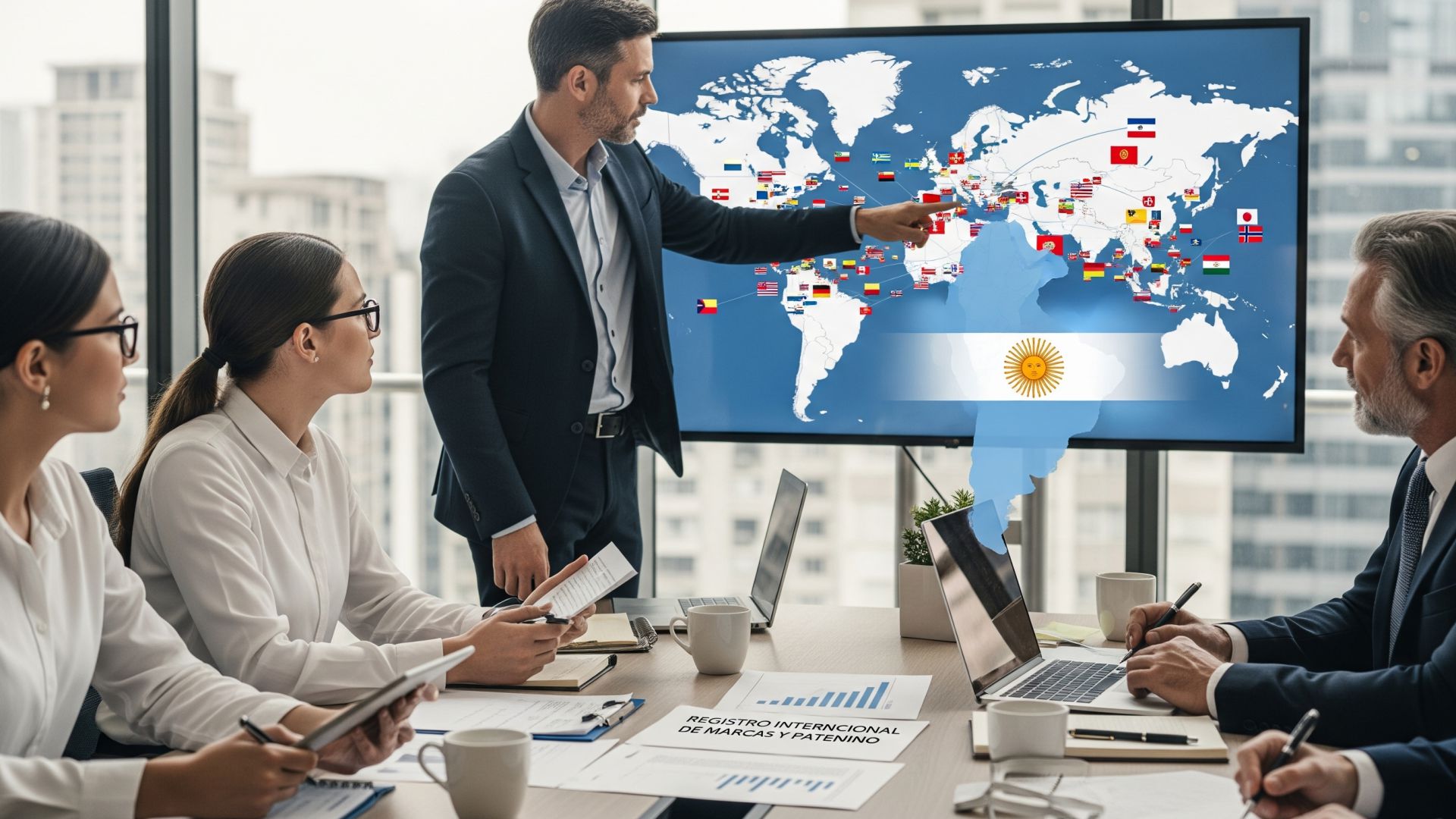 imagen sobre el registro de marcas internacional