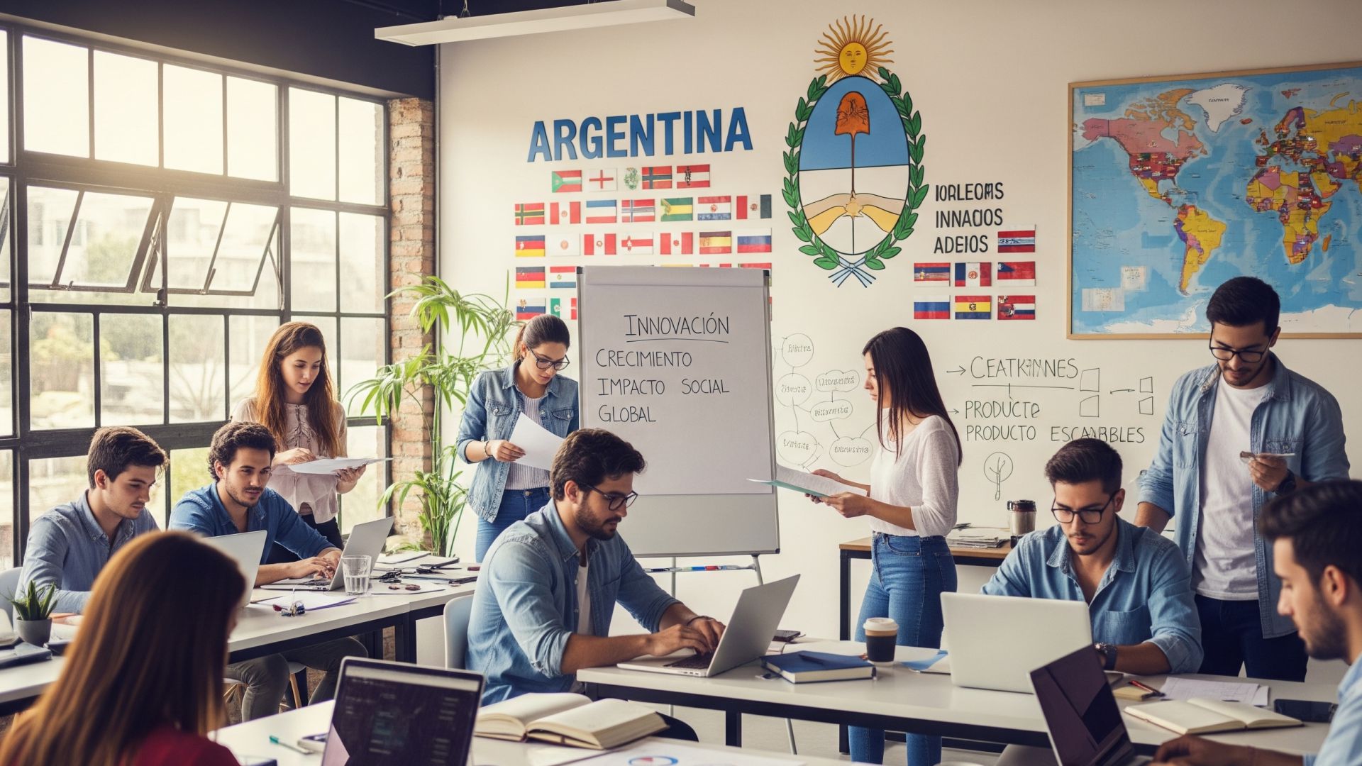 imagen de capacitación para empresas, profesionales y startups en Argentina